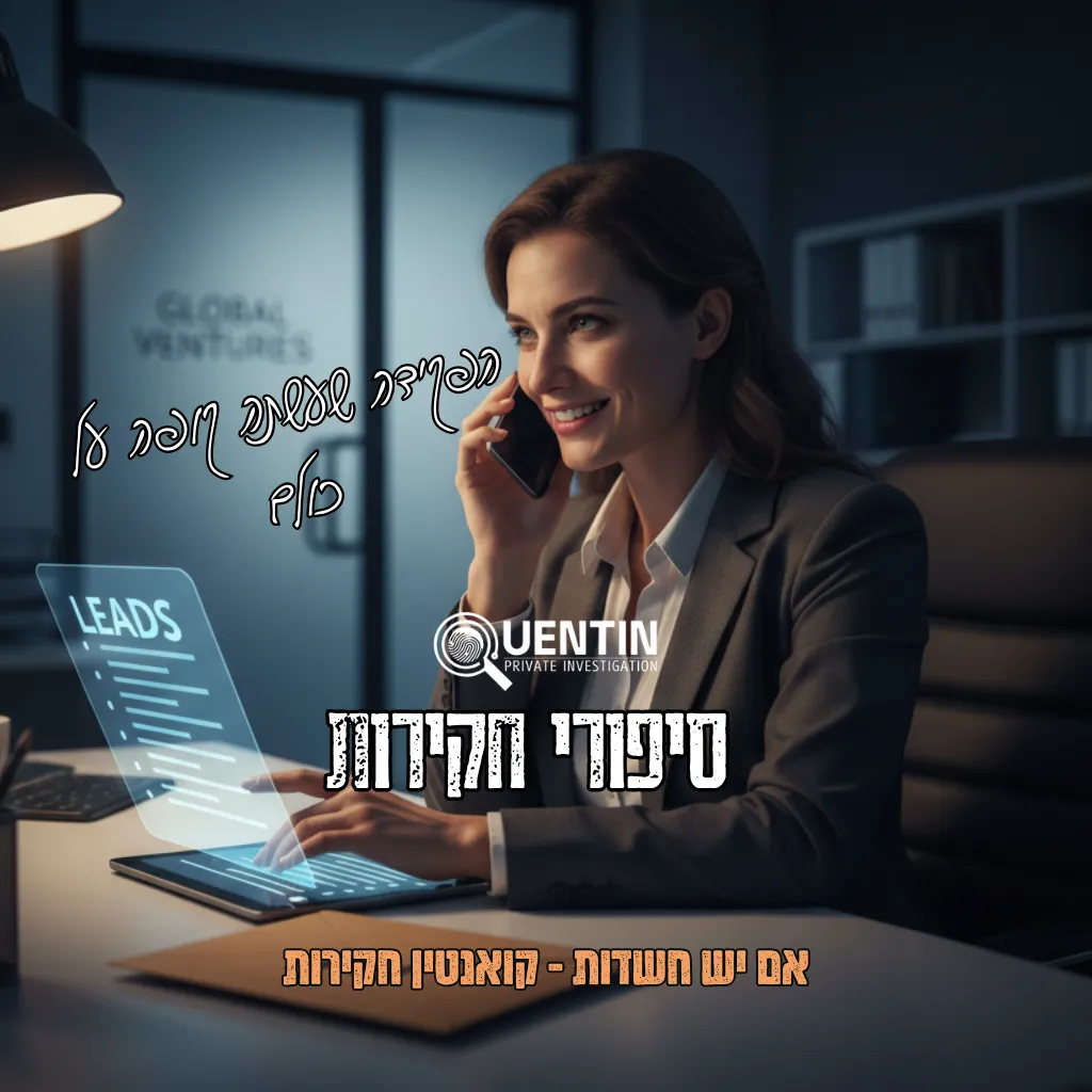הפקידה שעשתה קופה על כולם | קואנטין חקירות